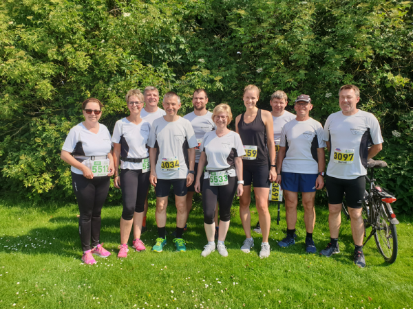 Delkeskamp News - DELKESKAMP Laufteam beim Hasetal-Marathon